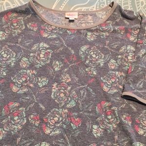 Lularoe Med Irma - gray